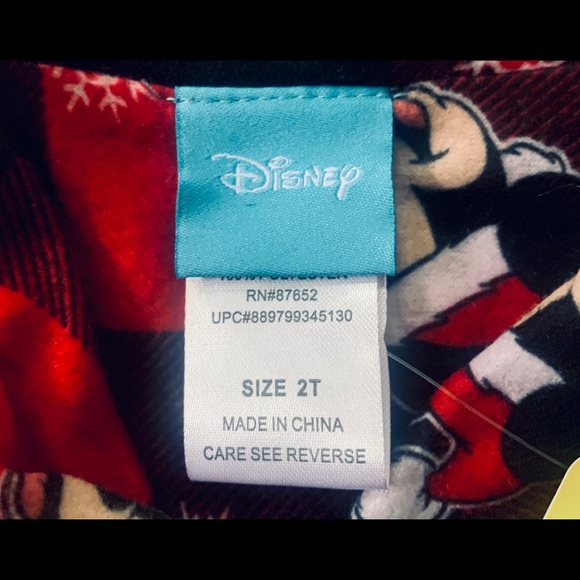 Mickey Mouse Xmas PJ Set - Picture 6 of 7